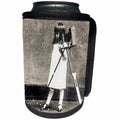 3dRose Scenes from the Past Magic Lantern Slides - Vintage Japanese Young Girl Photographer and her Camera - Can Cooler Bottle Wrap (cc_246538)