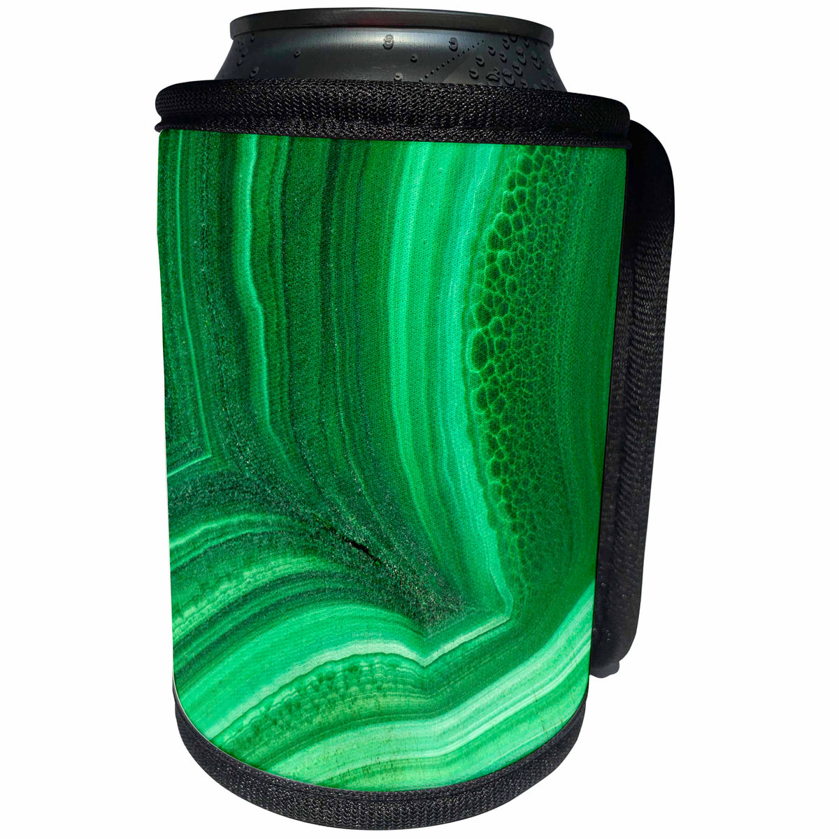 3dRose Danita Delimont - Stone - Malachite 01 - Can Cooler Bottle Wrap (cc_246923)