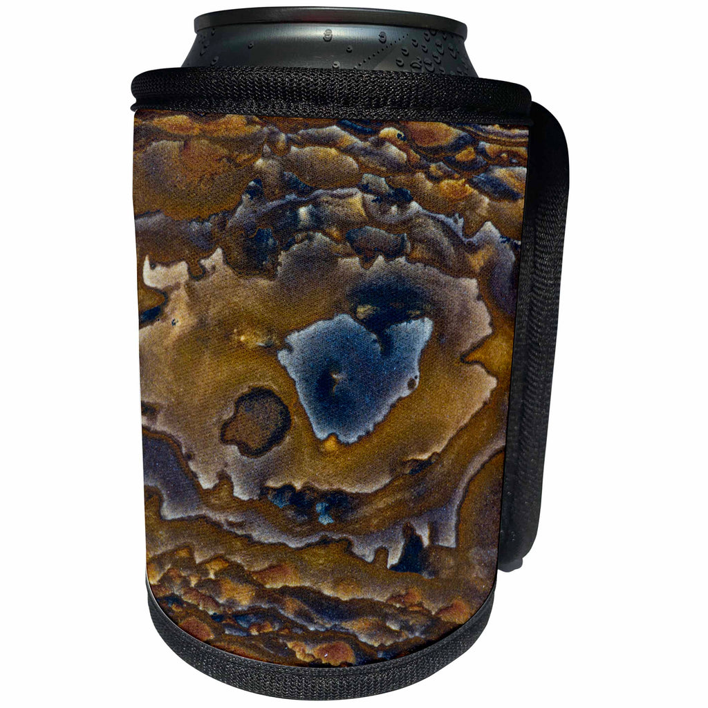 3dRose Danita Delimont - Stone - Swirl pattern on Deschutes Jasper Slab - Can Cooler Bottle Wrap (cc_246982)
