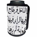 3dRose Danita Delimont - Tunisia - Marble plaque, Carthage National Museum, Tunisia, North Africa - Can Cooler Bottle Wrap (cc_247227)