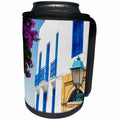 3dRose Danita Delimont - Tunisia - Lamp and balconies, Sidi Bou said, Tunisia, North Africa - Can Cooler Bottle Wrap (cc_247230)