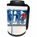 3dRose Danita Delimont - Mongolia - Western Mongolia. Prayer flags on stupa. - Can Cooler Bottle Wrap (cc_247813)