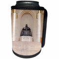 3dRose Danita Delimont - Mongolia - Mongolia, Ulaanbaatar, Genghis Khan statue and Parliament building. - Can Cooler Bottle Wrap (cc_247828)