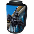 3dRose Danita Delimont - Mongolia - Mongolia, Ulaanbaatar. Statue of Genghis Khans general. - Can Cooler Bottle Wrap (cc_247831)