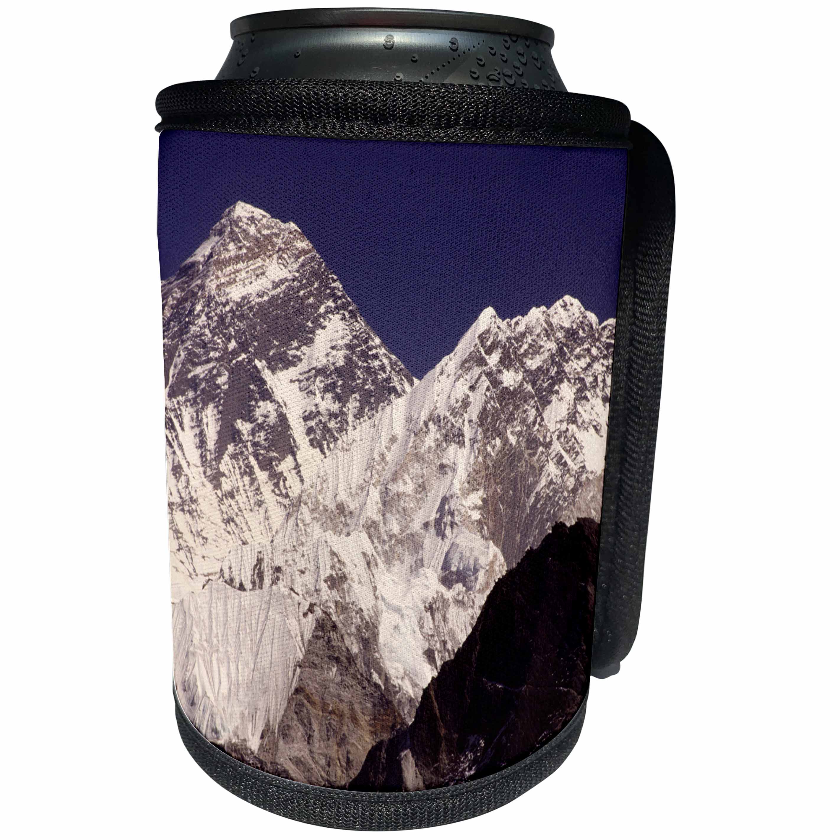 3dRose Danita Delimont - Mt. Everest - Mt. Everest seen from Gokyo Valley, Sagarnatha National Park, Nepal. - Can Cooler Bottle Wrap (cc_247839)