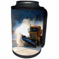 3dRose Danita Delimont - British Columbia - Highway snow plow in winter. Wells, British Columbia. - Can Cooler Bottle Wrap (cc_248358)