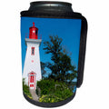 3dRose Danita Delimont - Prince Edward Island - Canada, Prince Edward Island, Victoria, Souris East Lighthouse - Can Cooler Bottle Wrap (cc_248406)