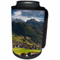 3dRose Danita Delimont - Berghof - Germany, Bavaria, Berghof, alpine landscape, elevated view - Can Cooler Bottle Wrap (cc_248862)