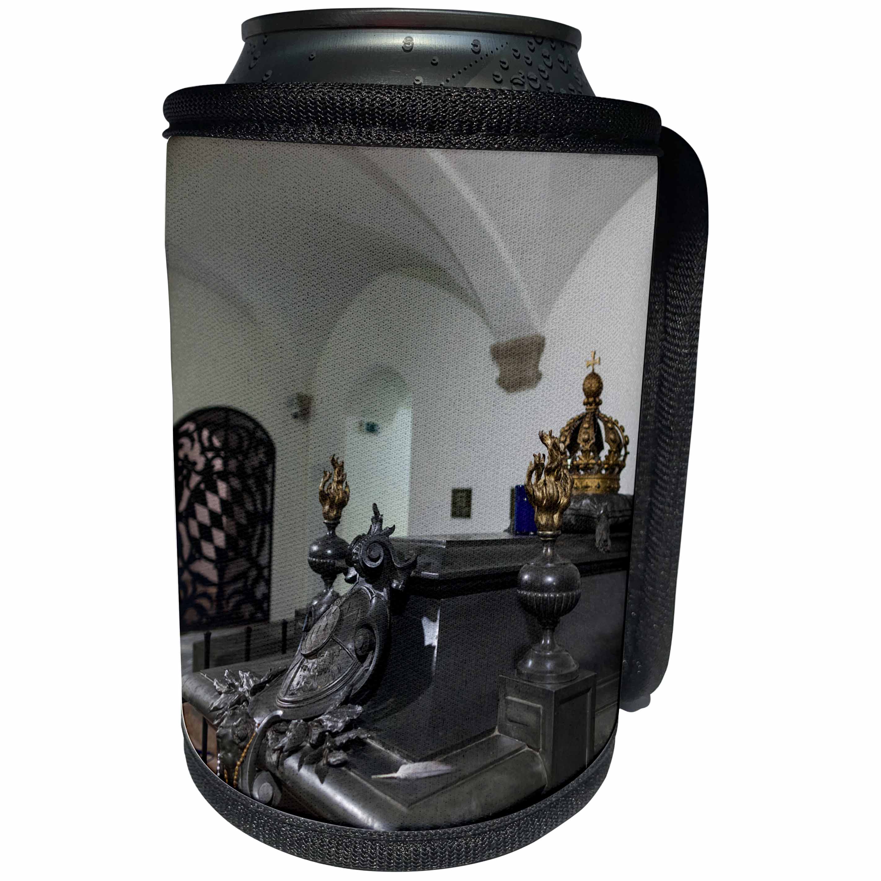 3dRose Danita Delimont - Munich - Germany, Munich, Michaelskirche church, crypt, grave of King Ludwig II - Can Cooler Bottle Wrap (cc_248934)