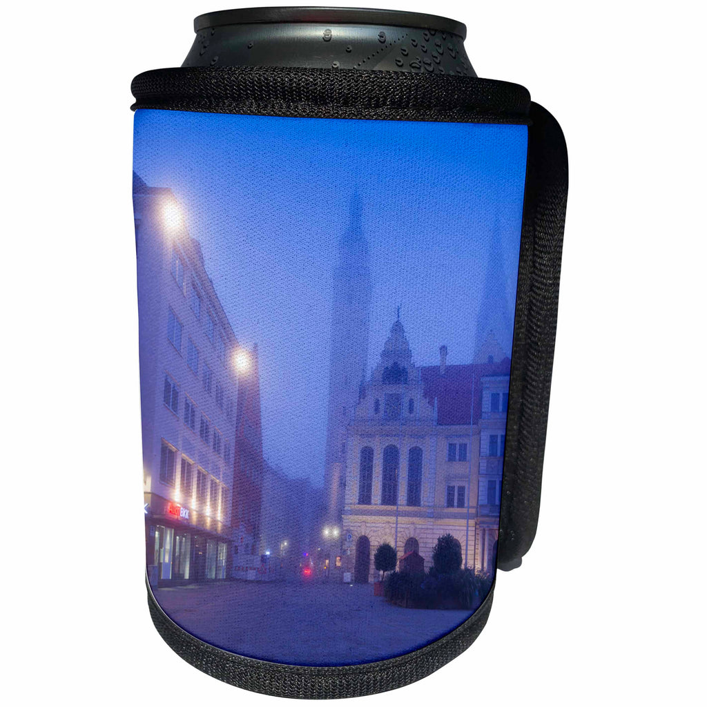 3dRose Danita Delimont - Bavaria - Germany, Ingolstadt, Old Town, Asamkirche Maria de Victoria church - Can Cooler Bottle Wrap (cc_248935)