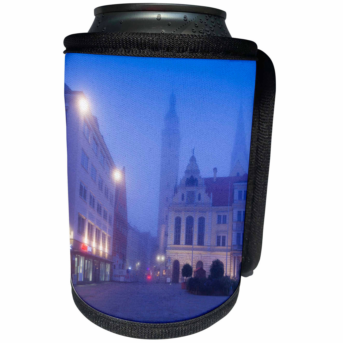 3dRose Danita Delimont - Bavaria - Germany, Ingolstadt, Old Town, Asamkirche Maria de Victoria church - Can Cooler Bottle Wrap (cc_248935)