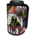 3dRose Danita Delimont - Tubingen - Germany, Tubingen, elevated town view towards the Schloss Palace - Can Cooler Bottle Wrap (cc_248973)