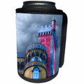 3dRose Danita Delimont - Portugal - Portugal, Sintra. Detail of Pena Palace. - Can Cooler Bottle Wrap (cc_249384)