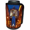 3dRose Danita Delimont - Lisbon - Portugal, Lisbon. Street scene at night. - Can Cooler Bottle Wrap (cc_249388)