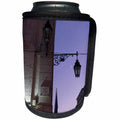 3dRose Danita Delimont - Lisbon - Portugal, Lisbon. Wrought iron street lights along Rua Augusta. - Can Cooler Bottle Wrap (cc_249443)