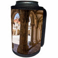 3dRose Danita Delimont - Tomar - Portugal. Tomar Castle, Guest house cloister. Hosperdaria. - Can Cooler Bottle Wrap (cc_249467)