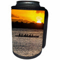 3dRose Danita Delimont - Samoa - Evening rowing in the bay of Apia, Upolu, Samoa, South Pacific 01 - Can Cooler Bottle Wrap (cc_250372)