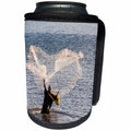 3dRose Danita Delimont - Samoa - Man fishing in the harbor of Apia, Upolu, Samoa, South Pacific - Can Cooler Bottle Wrap (cc_250373)