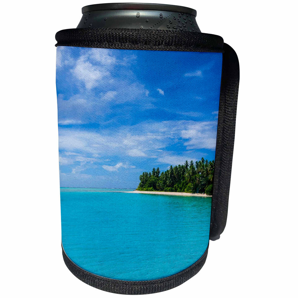 3dRose Danita Delimont - Micronesia - Little islet in the Ant Atoll, Pohnpei, Micronesia. - Can Cooler Bottle Wrap (cc_250428)