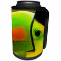 3dRose Danita Delimont - Belize - Keel-billed Toucan, National Bird, Belize Zoo near Belize City, Belize - Can Cooler Bottle Wrap (cc_250449)