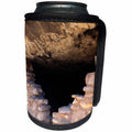 3dRose Danita Delimont - Arizona - Arizona, Cliff dwelling at Walnut Canyon National Monument. - Can Cooler Bottle Wrap (cc_250526)