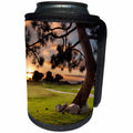 3dRose Danita Delimont - La Jolla - California, La Jolla, Sunset at Golf Course - Can Cooler Bottle Wrap (cc_250619)