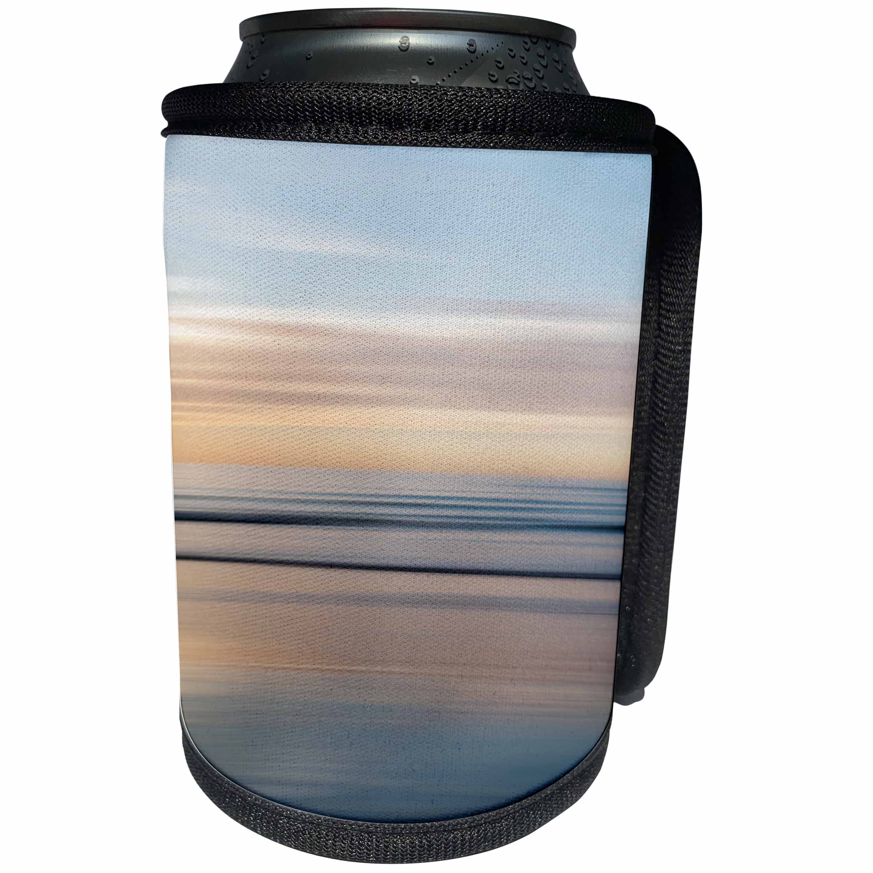 3dRose Danita Delimont - La Jolla - California, La Jolla, Abstract of pastel tranquil seascape - Can Cooler Bottle Wrap (cc_250627)