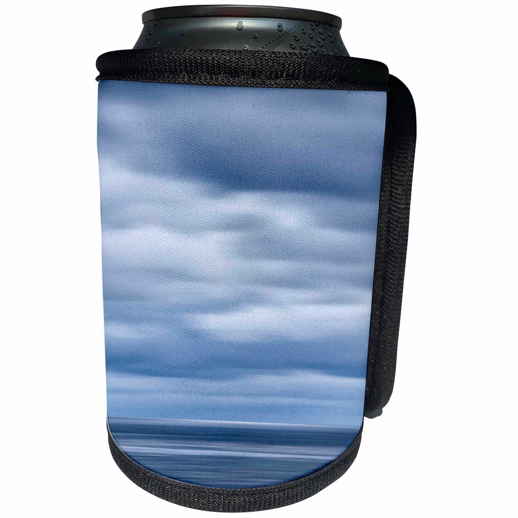3dRose Danita Delimont - San Diego - California, San Diego, View of blurred clouds over Pacific Ocean - Can Cooler Bottle Wrap (cc_250635)