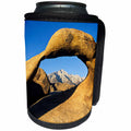 3dRose Danita Delimont - California - California, Eastern Sierra, Lone Pine Peak through Mobius arch - Can Cooler Bottle Wrap (cc_250648)