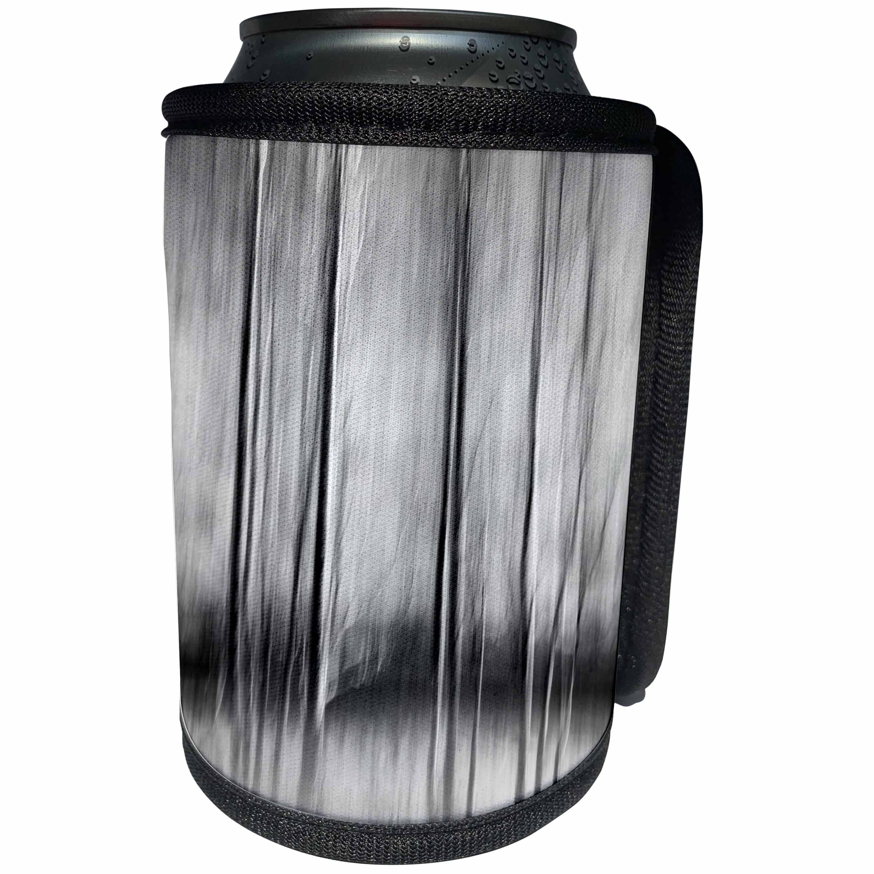 3dRose Danita Delimont - Tahoe - California, Lake Tahoe, Abstract of bare aspen trees and snow - Can Cooler Bottle Wrap (cc_250652)