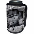 3dRose Danita Delimont - Mesa Verde - Colorado, Mesa Verde National Park, Cliff Palace ruin - Can Cooler Bottle Wrap (cc_250675)
