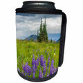 3dRose Danita Delimont - Gunnison National Forest - Colorado, Gunnison National Forest. Lupine in mountain meadow. - Can Cooler Bottle Wrap (cc_250684)