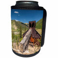 3dRose Danita Delimont - San Juan Mountains - Colorado, San Juan Mountains. Abandoned mine building above Silverton - Can Cooler Bottle Wrap (cc_250704)