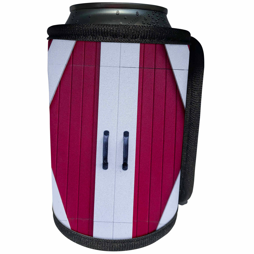 3dRose Danita Delimont - Gloucester - Massachusetts, Cape Ann, Gloucester, barn door detail - Can Cooler Bottle Wrap (cc_251149)
