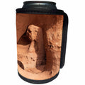3dRose Danita Delimont - New Mexico - Sandstone arch, Canyon National Recreational Trail, Socorro, NM - Can Cooler Bottle Wrap (cc_251285)
