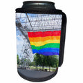 3dRose Danita Delimont - Flag - Rochester, New York, gay rainbow flag, Pride Festival - Can Cooler Bottle Wrap (cc_251286)