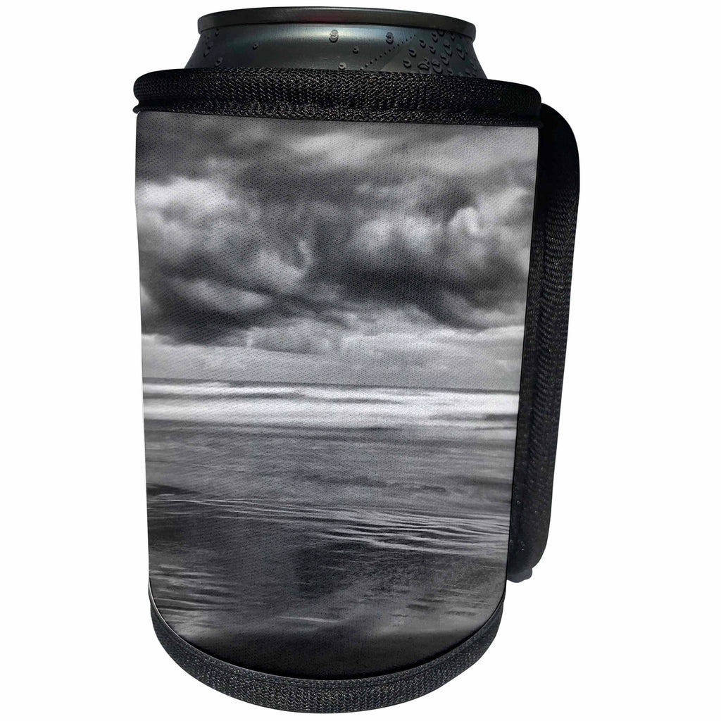 3dRose Danita Delimont - Cannon Beach - Oregon, Cannon Beach, Storm clouds roil over the Pacific Ocean - Can Cooler Bottle Wrap (cc_251310)
