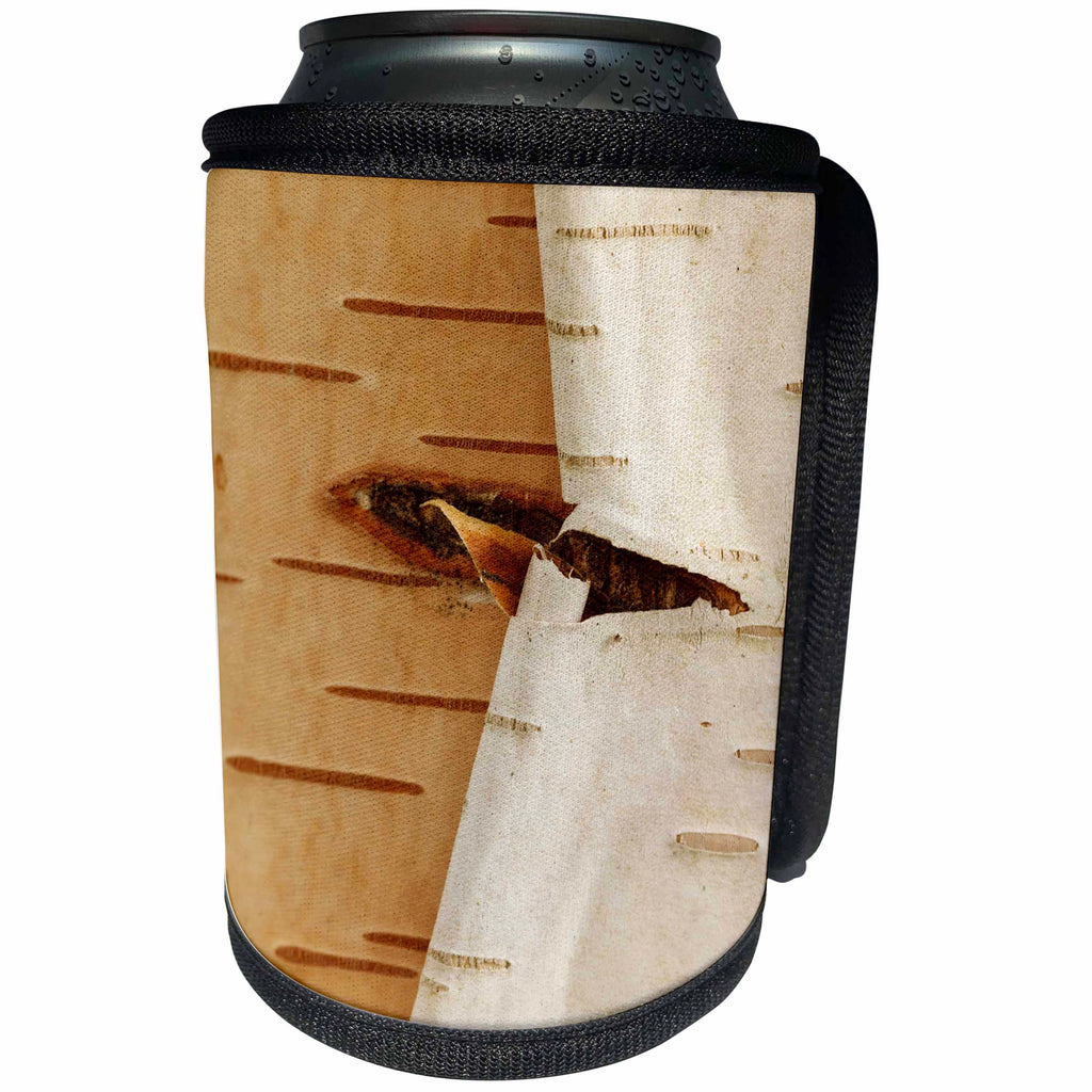 3dRose Danita Delimont - Oregon - Oregon, Keizer, peeling bark on a Paper Birch. - Can Cooler Bottle Wrap (cc_251376)