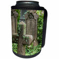 3dRose Danita Delimont - Charleston - Gravestones at an old church graveyard. Charleston, South Carolina - Can Cooler Bottle Wrap (cc_251385)