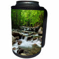3dRose Danita Delimont - Great Smoky Mountains - Tennessee, Great Smoky Mountains National Park. Little Pigeon River. - Can Cooler Bottle Wrap (cc_251401)