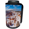 3dRose Danita Delimont - Bryce Canyon - Utah, Bryce Canyon National Park. Winter, Bryce Canyon Amphitheater - Can Cooler Bottle Wrap (cc_251481)