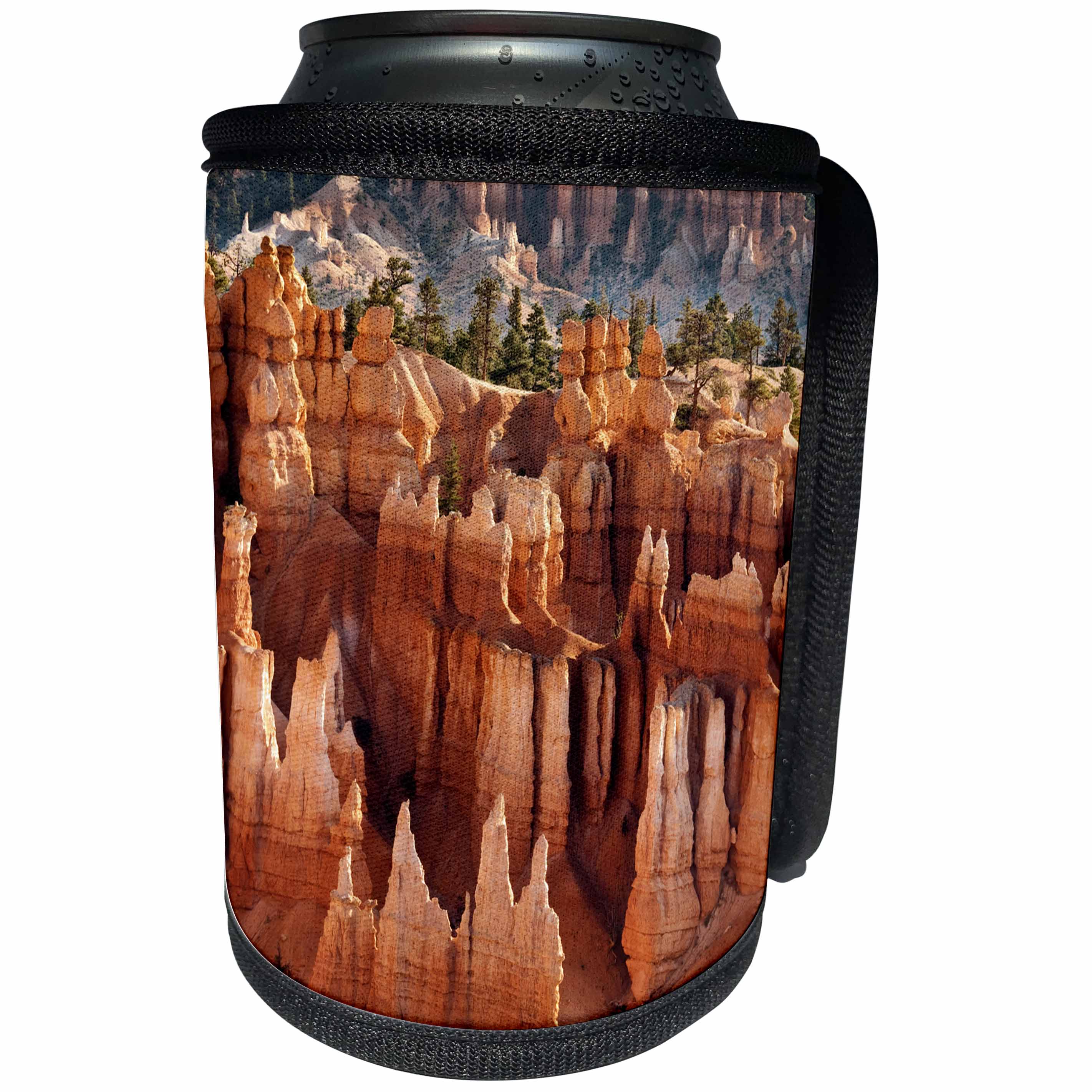 3dRose Danita Delimont - Bryce Canyon - Utah, Bryce Canyon National Park, Morning light on hoodoos - Can Cooler Bottle Wrap (cc_251485)