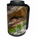 3dRose Danita Delimont - Utah - Utah, Bluff. Monarch Cave Ruin near Butler Wash on Cedar Mesa. - Can Cooler Bottle Wrap (cc_251490)