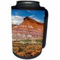 3dRose Danita Delimont - Utah - Utah, Grand Staircase-Escalante National Monument. Butte panorama. - Can Cooler Bottle Wrap (cc_251493)