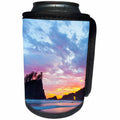 3dRose Danita Delimont - Olympic National Park - Washington, Olympic National Park. Second Beach at sunset. - Can Cooler Bottle Wrap (cc_251512)