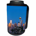 3dRose Danita Delimont - Seattle - Washington State, Seattle, skyline view from Kerry Park - Can Cooler Bottle Wrap (cc_251539)