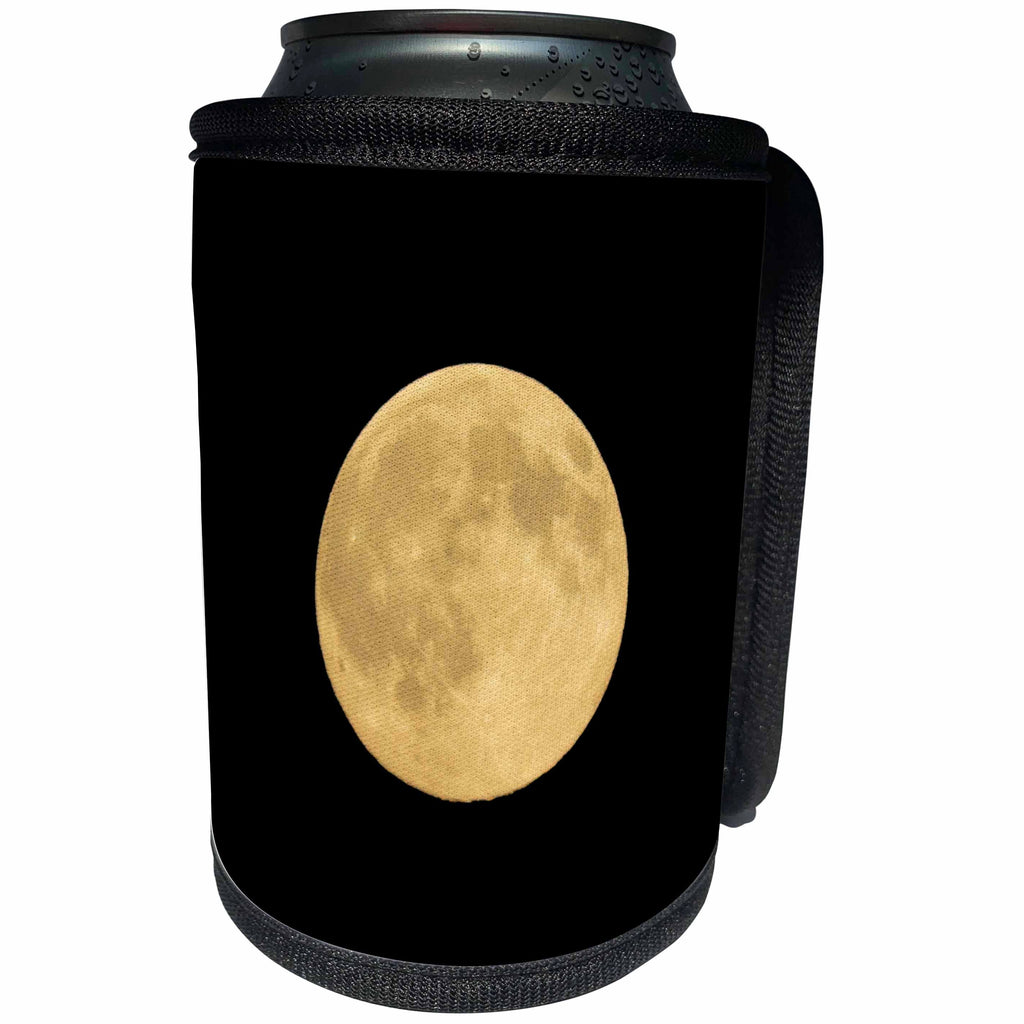 3dRose Danita Delimont - Moon - Washington State, Seattle, Full Moon - Can Cooler Bottle Wrap (cc_251552)