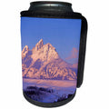 3dRose Danita Delimont - Grand Teton - Snake River Overlook in winter, Grand Teton National Park, Wyoming - Can Cooler Bottle Wrap (cc_251606)