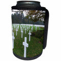 3dRose Anne Marie Baugh - Photography - Photograph Of The Normandy Cemetery - Can Cooler Bottle Wrap (cc_251731)