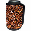 3dRose Russ Billington Photography- Coffee Beans - Image of mellow espresso coffee beans - Can Cooler Bottle Wrap (cc_251797)